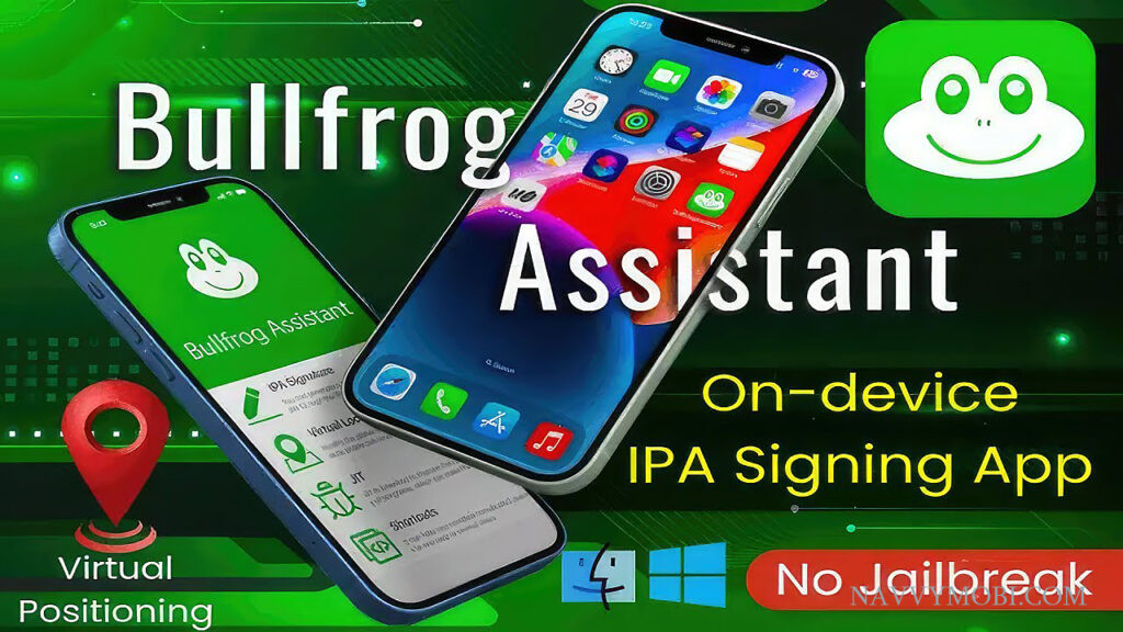 How to Install IPA File Directly on iPhone iOS Using BullFrog Assistant (Green Frog)